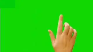 Subscribe green screen effect