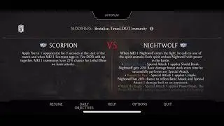 Mortal Kombat MK11 EarthRealm Tower Boss Battle 110