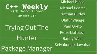 C++ Weekly - Ep 117 - Trying Out The Hunter Package Manager