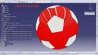 CATIA Tutorial | Soccer Ball Create