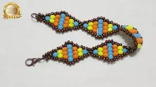 Jewelry Design-Summer Bracelet-DIY Bracelet-HOW TO MAKE A BRACELET-TUTORIAL-DIY