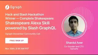 Dgraph Community Call #4 - November 2020