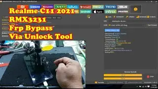 Realme C11 RMX3231 Frp Bypass Via Unlock Tool