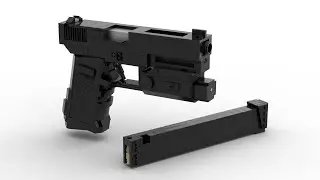 Lego: Glock 18C Instructions