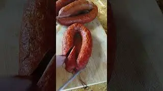 Варено-копчëная домашняя колбаса