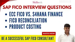 SAP FICO Interview Questions- Real-Time | Scenario Based | SAP FICO Consultant Interview