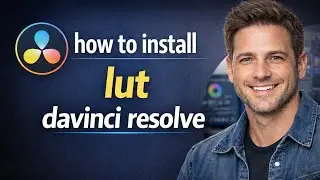 how to install lut in davinci resolve 2026