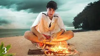 Sobreviviendo 7 Días En Una Isla Desierta - Día 3