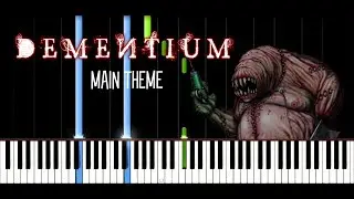 Main Theme - Dementium: The Ward OST / Synthesia Piano Tutorial