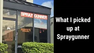 What I picked up at Spraygunner