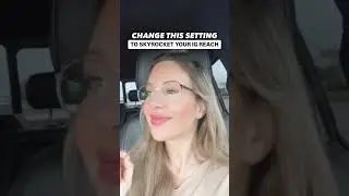 Change THIS Instagram Setting to Skyrocket Your Reach #instagramhack