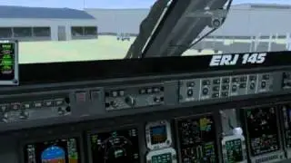 FS9 ERJ145 flight - Part 6 - Parking and Review