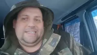 Жесткая Эвакуация УАЗ Hunter на 37 разутых колесах при температуре -31.