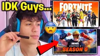 Clix & Ronaldo React to Fortnite Season 6 Trailer + Battle Pass + Live Event!