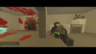 Unturned | We always say that run away is a bad idea, but I assume this time it worked for him XD