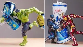 Action Figures Of DC and Marvel Superhero In Stunning Images