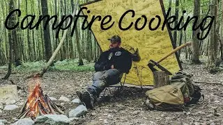 Cooking Pasta in the Woods