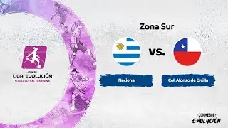 NACIONAL vs. COL. ALONSO DE ERCILLA | CONMEBOL LIGA EVOLUCIÓN SUB12 FUTSAL FEMENINA