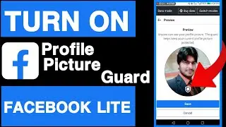 How to turn on profile picture guard on facebook lite|Turn on profile picture guard on facebook lite
