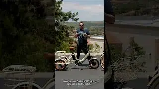 Use This Folding Electric Tricycle if You Live in The Villages in Florida!!