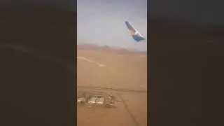 Взлет самолета боинг 737 из Шарм Эль Шейх