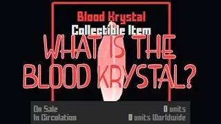What Is The BLOOD KRYSTAL In KRUNKER.IO? (NEW UPDATE?)