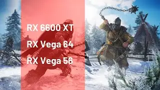 RX 6600 XT vs RX Vega 64 vs RX Vega 56 | Testing 13 games with Ultra settings
