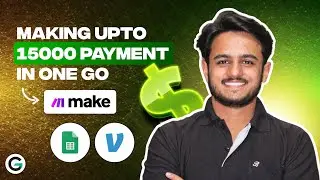Making up to 15000 Payment in one go via PayPal & Venmo | Make.com Automation | GrowwStacks