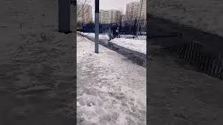 13.12.2022 Москва. Последствия тропического дождя.