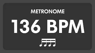 136 BPM - Metronome - 16th Notes