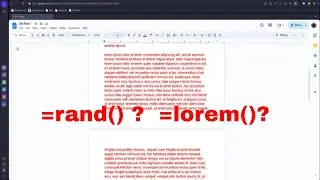 Easy Guide: Creating Lorem Ipsum Text in Google Docs
