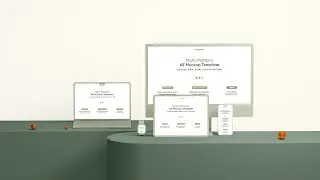 Clay Multi Platform Screen Template | After Effects