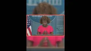 Karine Jean Pierre Reading From Her Notes: "Francis Scott King Bridge"