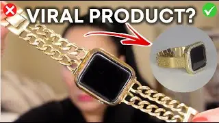VIRAL CARTIER INSPIRED APPLE WATCH MAKEOVER | Great Gift!