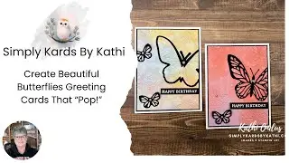 Create Beautiful Butterflies Greeting Cards That 