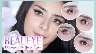 PRIMERAS IMPRESIONES DE LENTES DE CONTACTO DE #BEAUEYE ✨