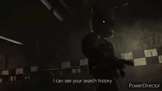 Спрингтрап проверяет браузер Грегори (Озвучка Sans 404)#озвучка #FNAF