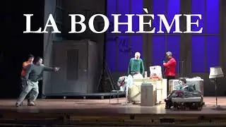 La Bohème. Giacomo Puccini, Oper in vier Akten. Aufgeführt von der Nationaloper der Ukraine, Odesa.
