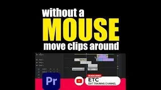 NUDGE | ADOBE PREMIERE PRO | #shorts