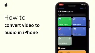 How To Convert Video To Audio In iPhone 2025 | Extract Audio From Video On iPhone