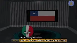Countryballs México noticiero en Chile