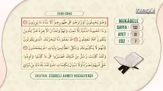 Enam suresi  1-59  / Cübbeli ahmet hoca