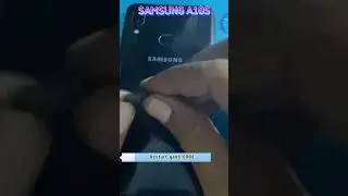 SAMSUNG A10S, ganti EMMC #adidel