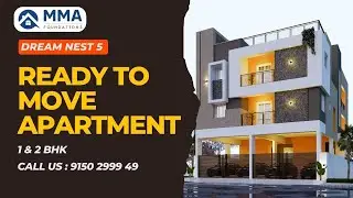 DN5   SPACIOUS 1 & 2 BHK READY TO MOVE APARTMENT | KANDIGAI | MAPPEDU | VANDALUR | BOOK NOW