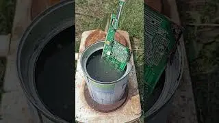 Removing solder mask from an electronic circuit board 