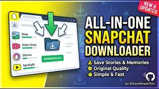 How to Backup ALL Snapchat Memories & Chat Media with Metadata & Overlays (Full Tutorial)