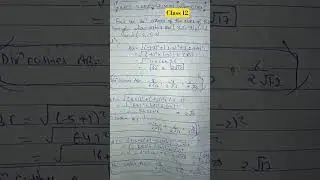 chapter 11 / THREE DIMENSIONAL GEOMETRY  ■ Exercise 11.1 🤨 Question no. 5 # shorts