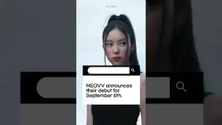 MEOVV announces their debut #kpop #shorts