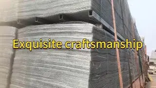 Stainless steel wire mesh.