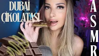 DUBAİ ÇİKOLATASI YERKEN SOHBET EDİYORUZ ✨| TÜRKÇE ASMR